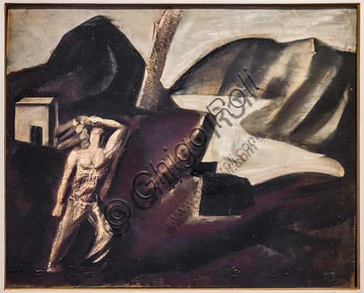 Mario Sironi: 'Mountain Lake' (1928) at the Museo Novecento Florence