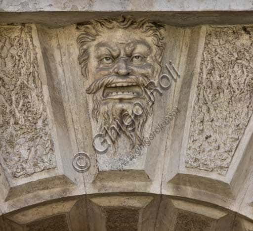 Grotesque Mask in the Courtyard of Honour at Palazzo Te, Mantua