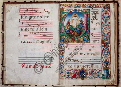The Transfiguration Illumination in the Piccolomini Library Choir Book 29.13