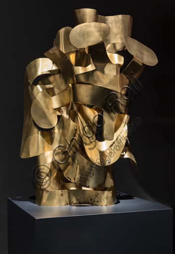 'King Solomon' Brass Sculpture by Mirko at Museo Novecento Florence