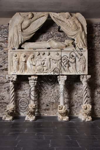 Funeral Monument of Cardinal Luca Fieschi in Genoa (c. 1336)
