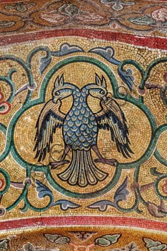 Mosaics in the King Roger Room at the Palazzo dei Normanni, Palermo