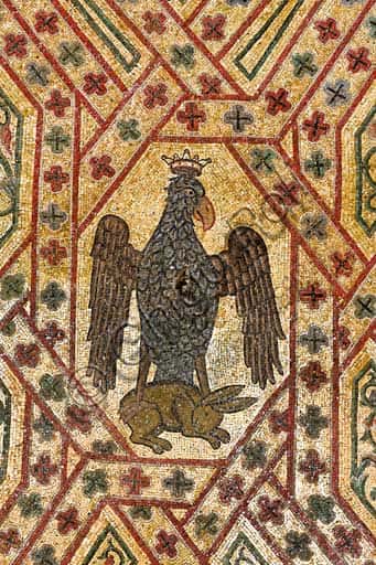 Animal Mosaics in the King Roger Room at the Norman Palace
