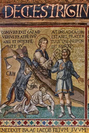 The 'Cain Killing Abel' Mosaic in Palermo's Palatine Chapel