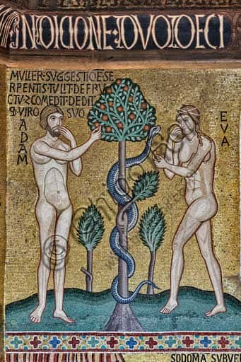 The Original Sin: 12th-Century Mosaic in the Palatine Chapel, Palermo