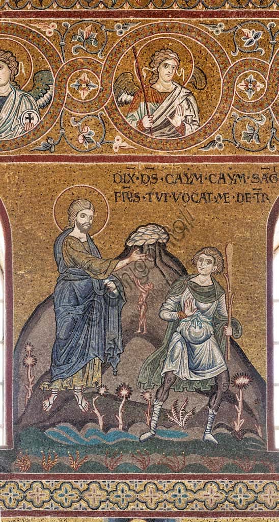 The 'Iniquity of Cain' Mosaic in Monreale Cathedral (12th-13th c.)