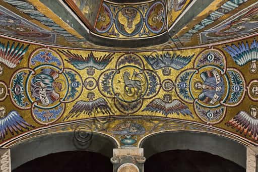 Baptistery of St John Mosaics: St Matthew and St John the Evangelist