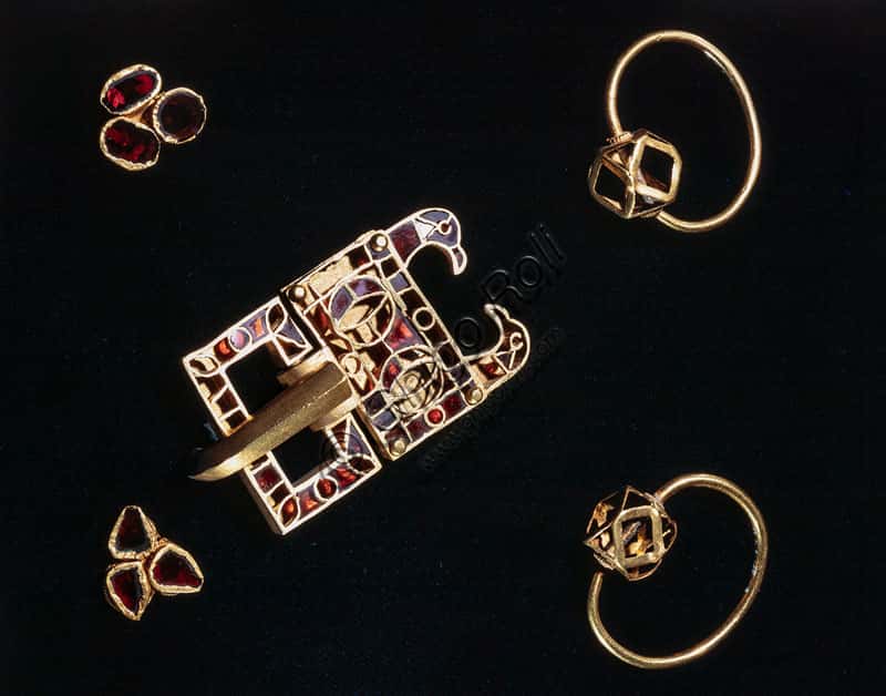 Ostrogothic Objects at the Civic Archaeological Museum: Earrings and Belt Buckle
