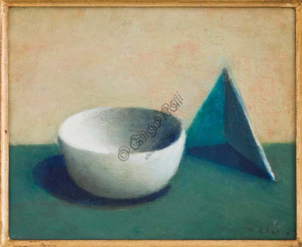 Natura Morta di Vanni Ermanno: Omaggio a Carlo Carrà nella Collezione Assicoop Unipol