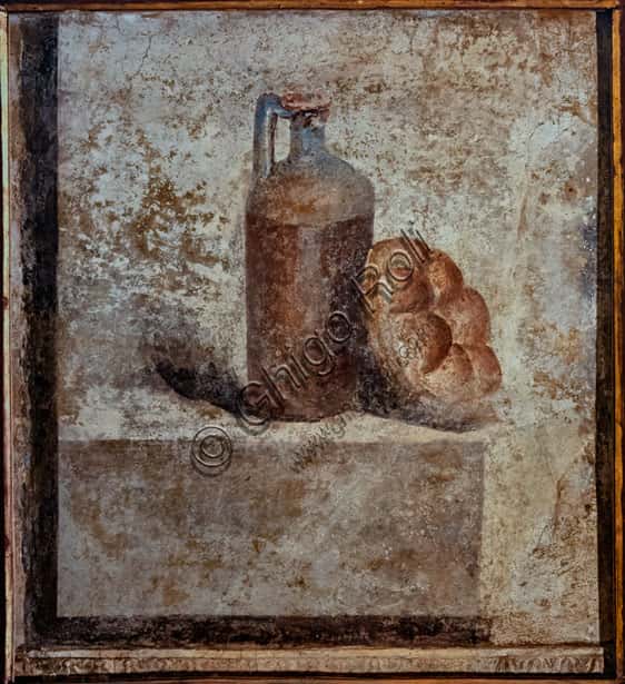 Still Life from Pompeii: Fresco in Tablinum 92 of the Praedia Iulia Felix