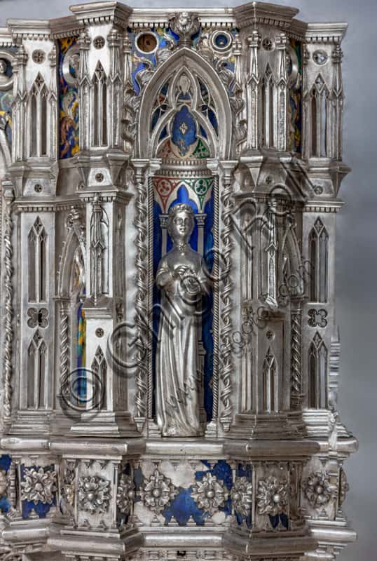 Niche on the Third Pillar of the Silver Altar of St. John's Treasure
