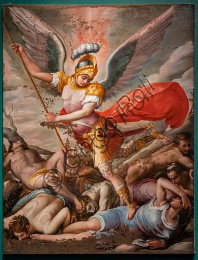 St. Michael the Archangel Trampling the Seven Deadly Sins