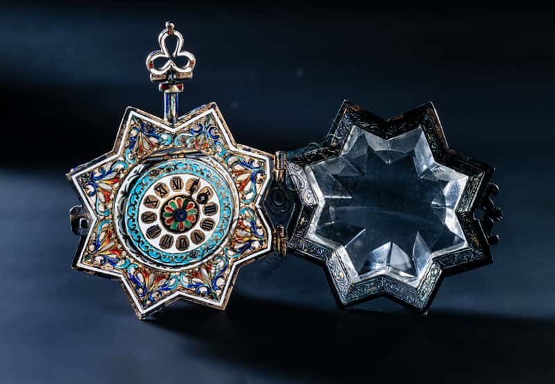 Jacot des Combe Rock Crystal Pocket Watch, Vienna late 1600s