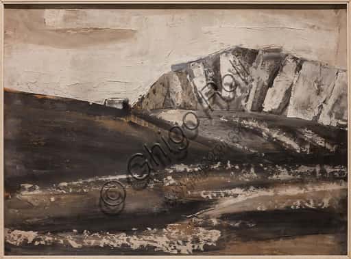 Dolomiti Landscape by Mario Sironi: analysis and historical context
