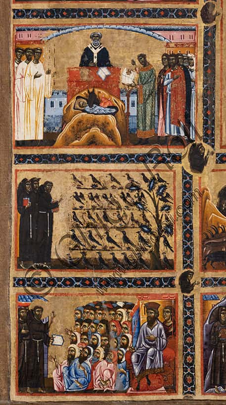 Coppo di Marcovaldo, Bardi Altarpiece: St. Francis and His Stories