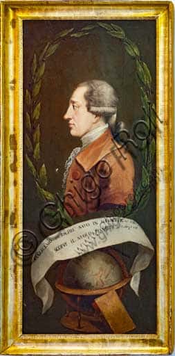 Portrait of William Herschel in the Pisana Tower, Royal Palace of Palermo