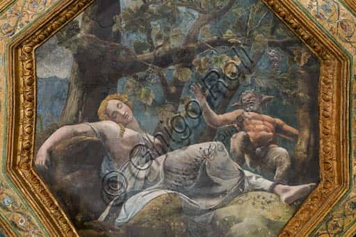 Cupid and Psyche by Giulio Romano: Sleeping Psyche and Satyr at Palazzo Te