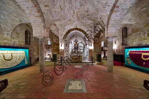 View of the Palatine Chapel and Crypt in the Palazzo dei Normanni, Palermo