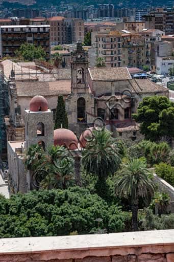 Panoramic View of Palermo from Porta Nuova Tower