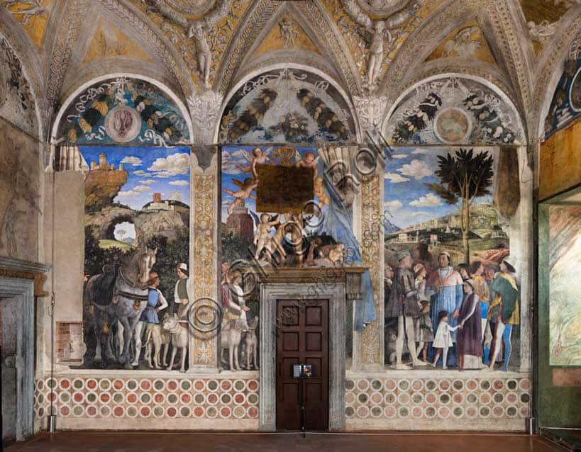 Mantegna's Camera Picta: Analysis of the South-West Wall Fresco Cycle