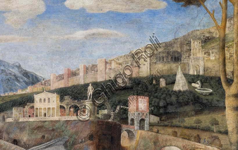 Right Wall of the Camera Picta: Mantegna's Court and Ideal Rome