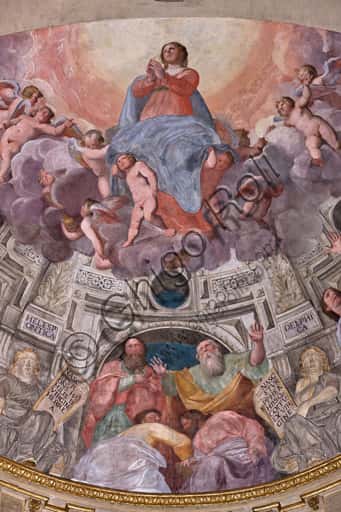 Assumption of the Virgin by Bergamasco in Genoa Cathedral