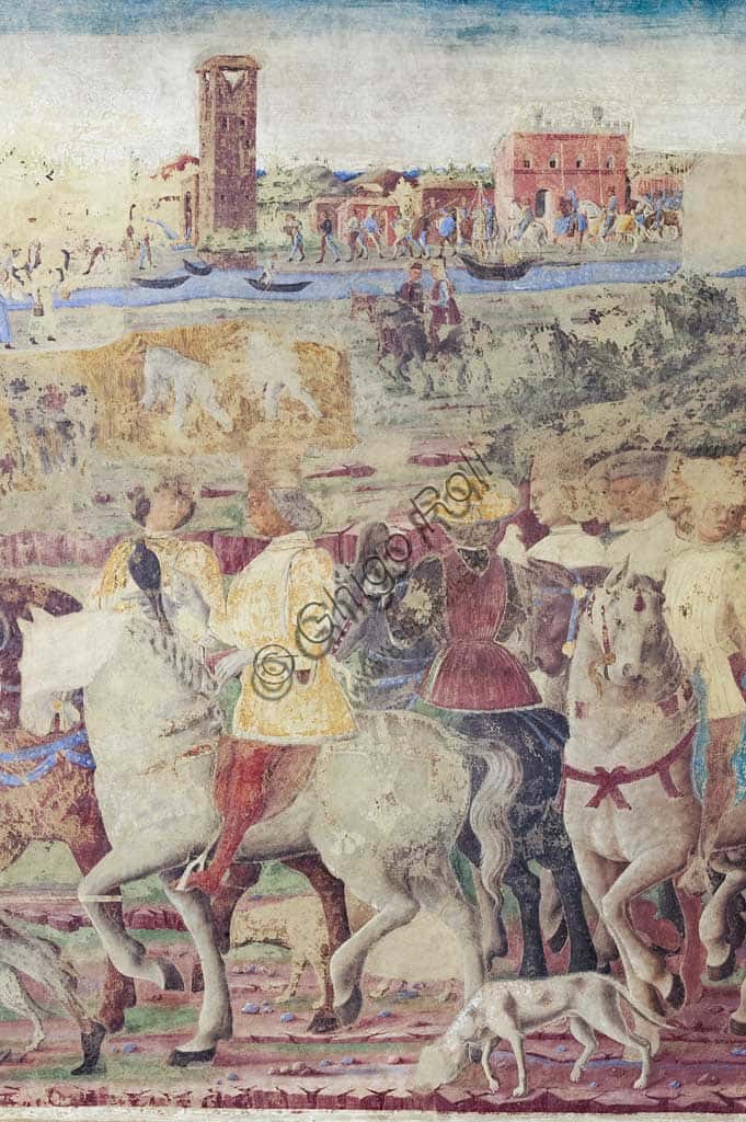 June Fresco in Palazzo Schifanoia: Scenes of the Este Court