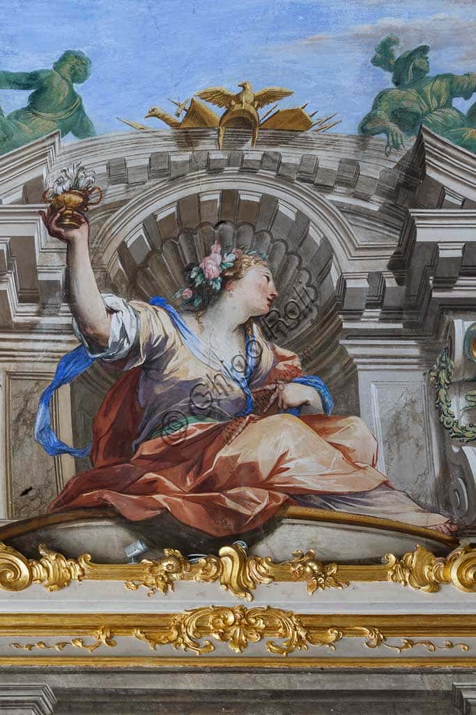 Allegory of the Fame: Baroque Fresco in Genoa's Royal Palace