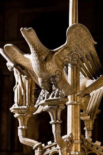 Detail of St. John: Candlestick in Genoa Cathedral