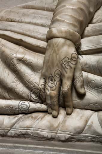 Matteo Fieschi's Funerary Monument: Detail of the Hand