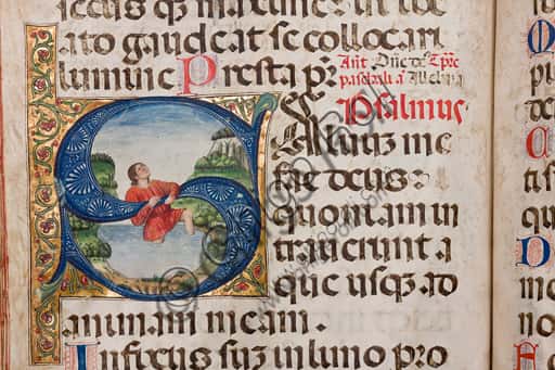 Genoese Illuminated Psalter (1485-1490): The Iconography of David and the Letter S