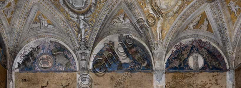 Bridal Chamber: North-East Wall, Andrea Mantegna's Frescoes in Mantua