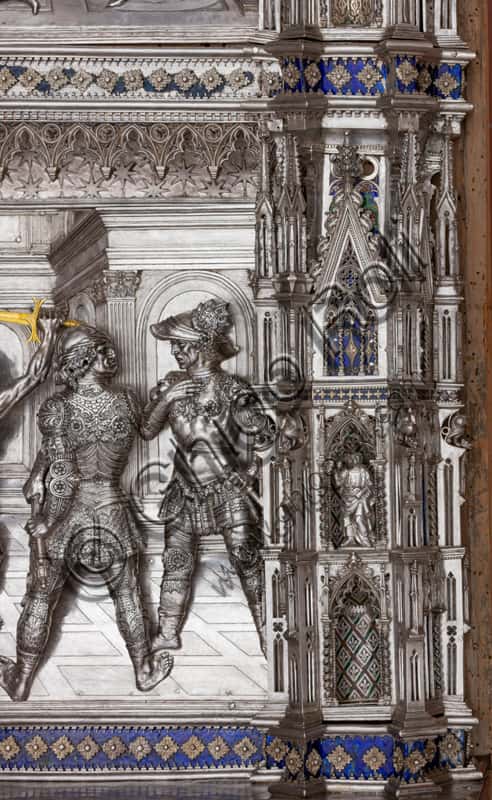 Pilastro destro dell'Altare d'argento del Duomo di Firenze (1367-1483)
