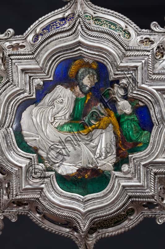 The Cross of the Treasure of St. John: St. Matthew by Pollaiolo