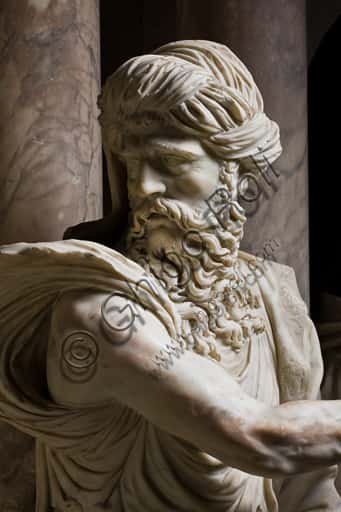 Abraham Statue by Della Porta in the Cybo Chapel, Genoa Cathedral