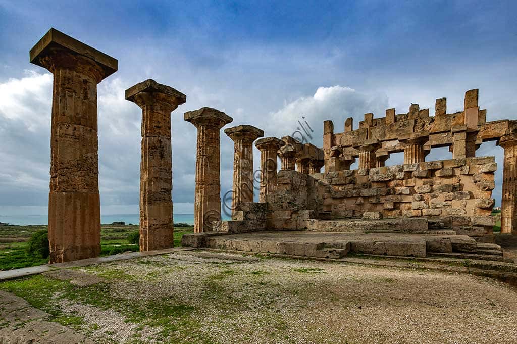 Temple of Hera at Selinunte: Architectural Detail of Temple E