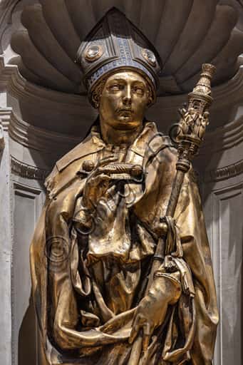 Donatello's St. Louis of Toulouse (1422-25), Basilica of Santa Croce Florence