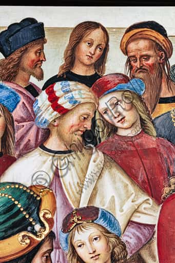 Pinturicchio Fresco: Aeneas Sylvius Piccolomini Orates Before King James I