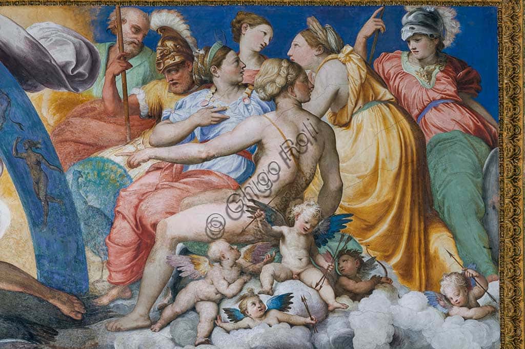 Perin del Vaga's Fresco of Zeus and the Giants in Genoa