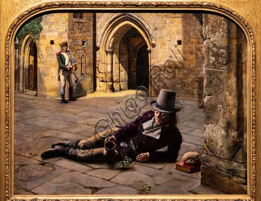 Picciola (1853): Oil on Canvas Painting by Robert Braithwaite Martineau