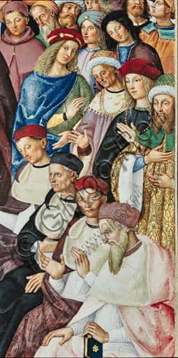 Pinturicchio's Fresco: Cardinals and Elegant Onlookers in Siena Cathedral