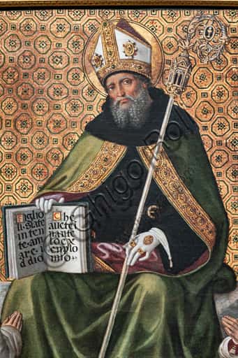 Banner of St. Augustine by Pinturicchio - National Gallery of Umbria
