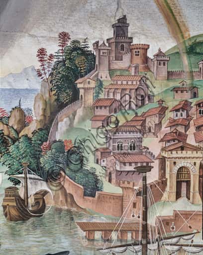 Pinturicchio Fresco: Aeneas Sylvius at the Council of Basel Detail