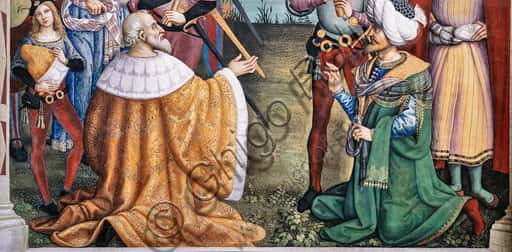 Affresco del Pinturicchio: Pio II benedice la flotta ad Ancona (1464)