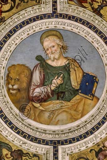 Saint Mark the Evangelist Fresco in Santa Maria del Popolo Basilica