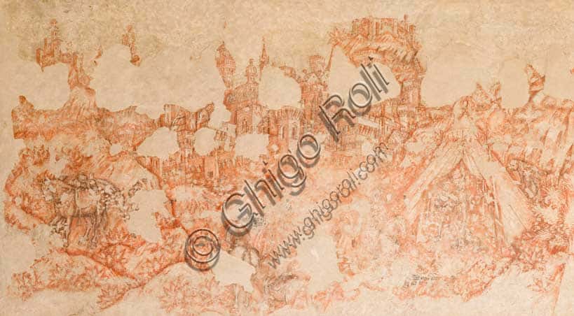 Pisanello's Fresco: The Louvezerp Tournament in Ducal Palace Mantua