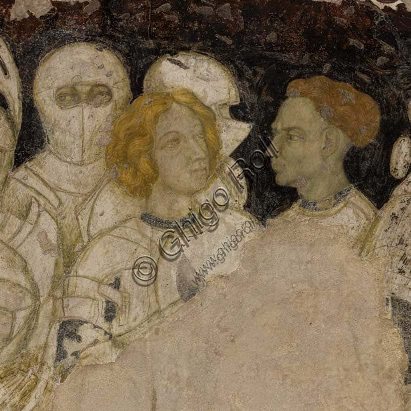 Pisanello's Tournament of Louvezerp: Knights in the Ducal Palace