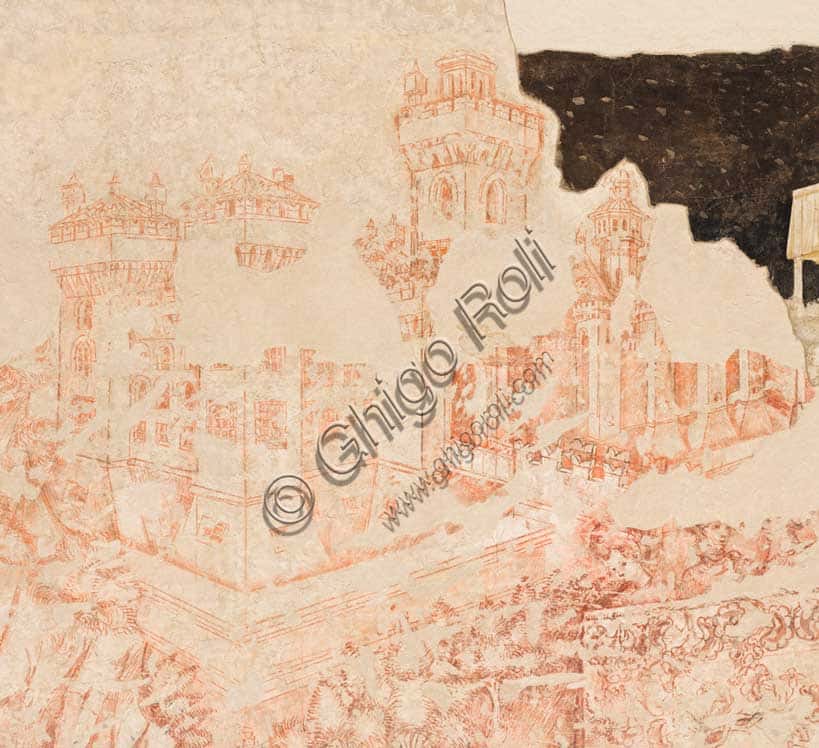 Pisanello's Tournament of Louvezerp: San Giorgio Castle in Mantua