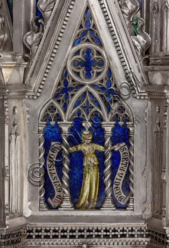Enamelled Plate of the Silver Altar of St. John's Treasure in Florence