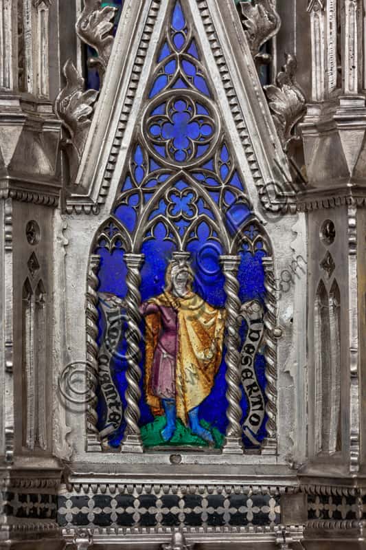 Enamelled Plate from the Silver Altar of Florence Cathedral Museum
